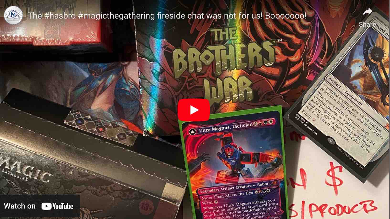 Ridiculous ! Be Careful Investing in Collectibles – 1 Hasbro Fireside Chat